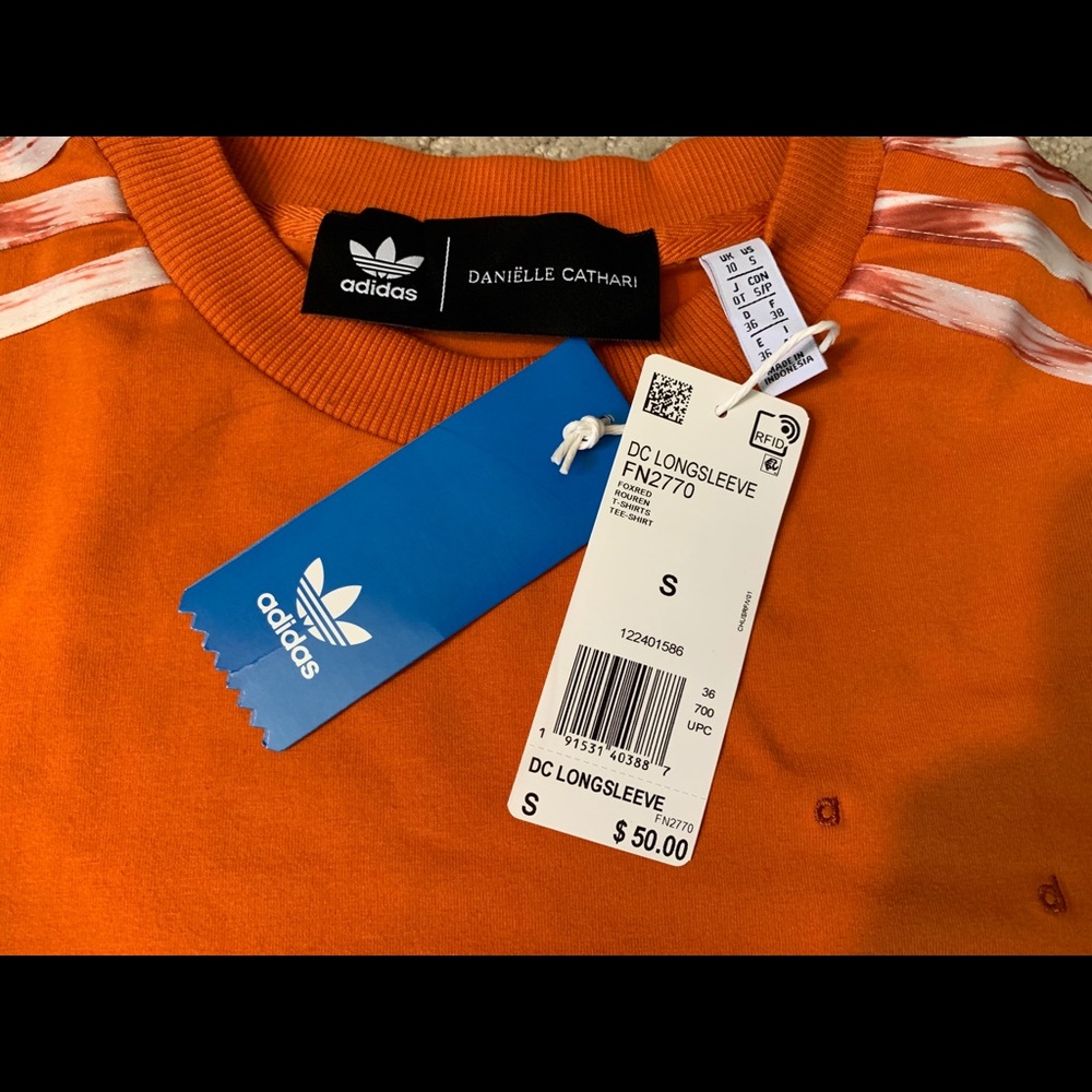 Adidas Danielle Cathari Cool Long Sleeve T-Shirt - Picture 4 of 5
